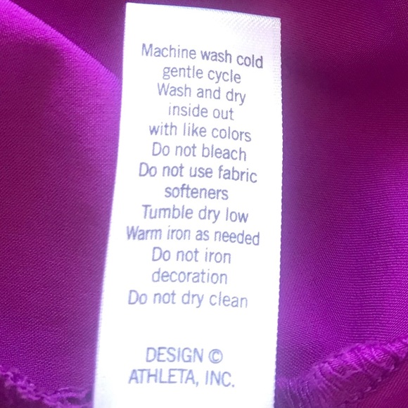 ATHLETA Go Time Strappy Tank Top Purple Size S - Picture 8 of 8